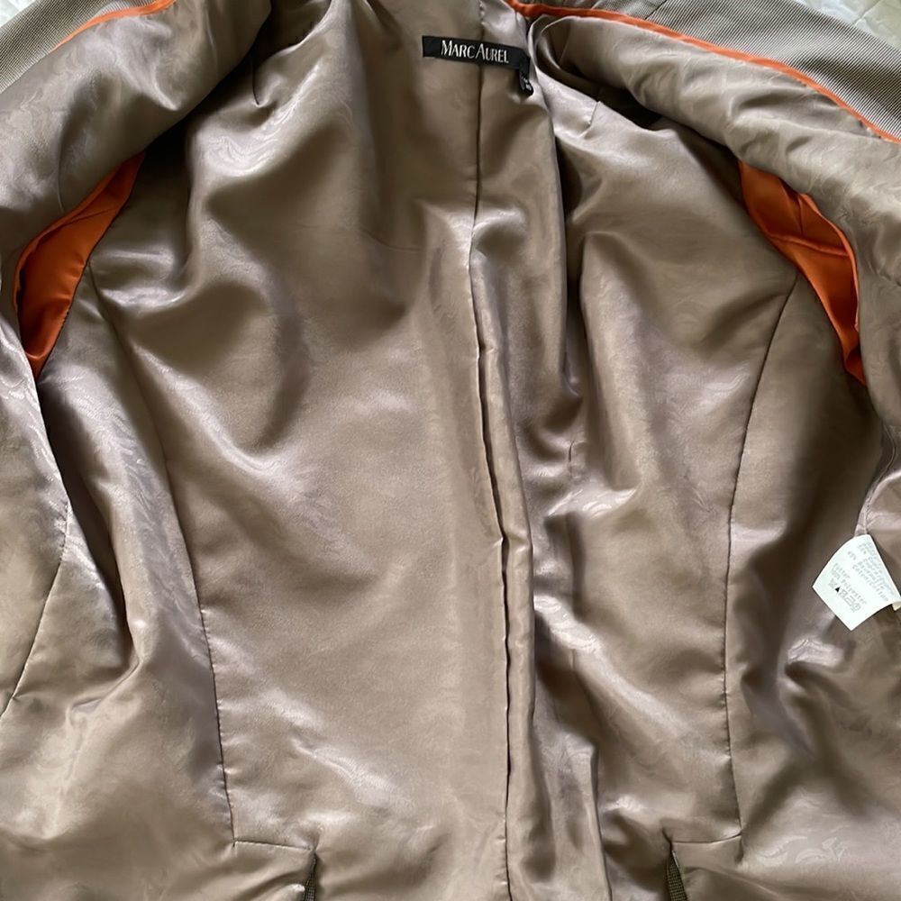 Marc Aurel Blazer, Taupe one button - Picture 9 of 14